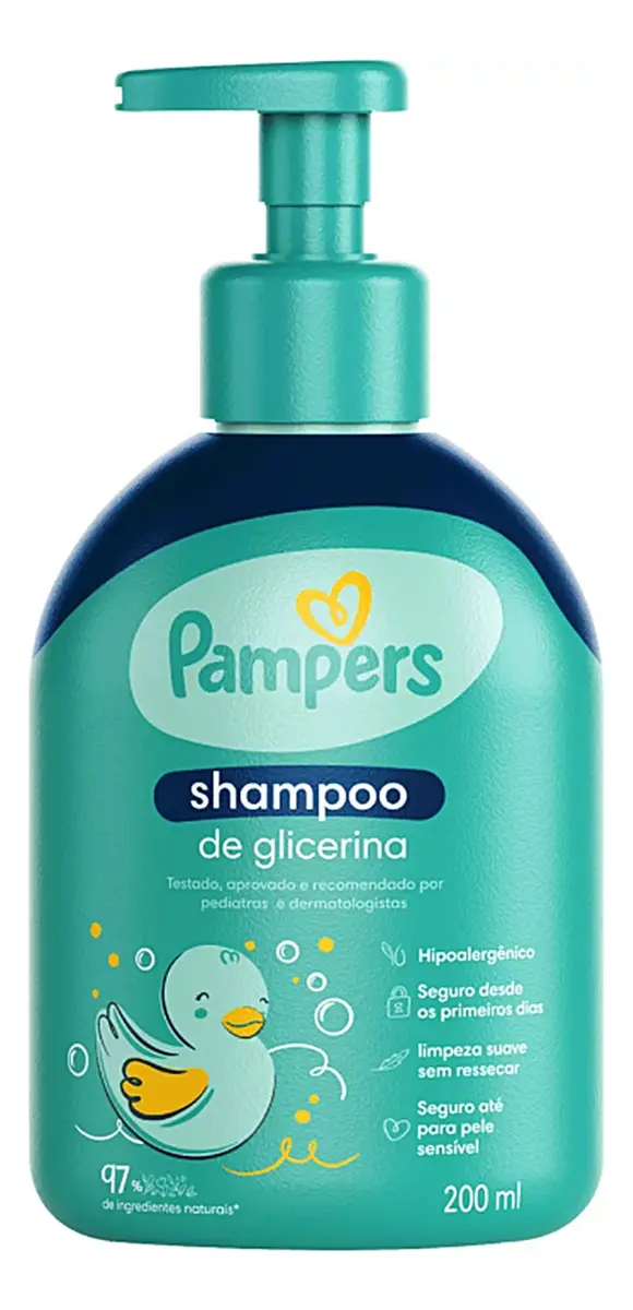 SHAMP PAMPERS GLICERINA 200ML
