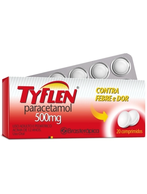 TYFLEN 500 MG C/ 20 CP