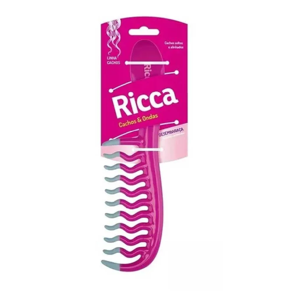 PENTE RICCA CACHOS E ONDAS PINK