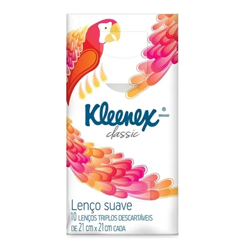 LENCO DE PAPEL KLEENEX BOLSO 10UN