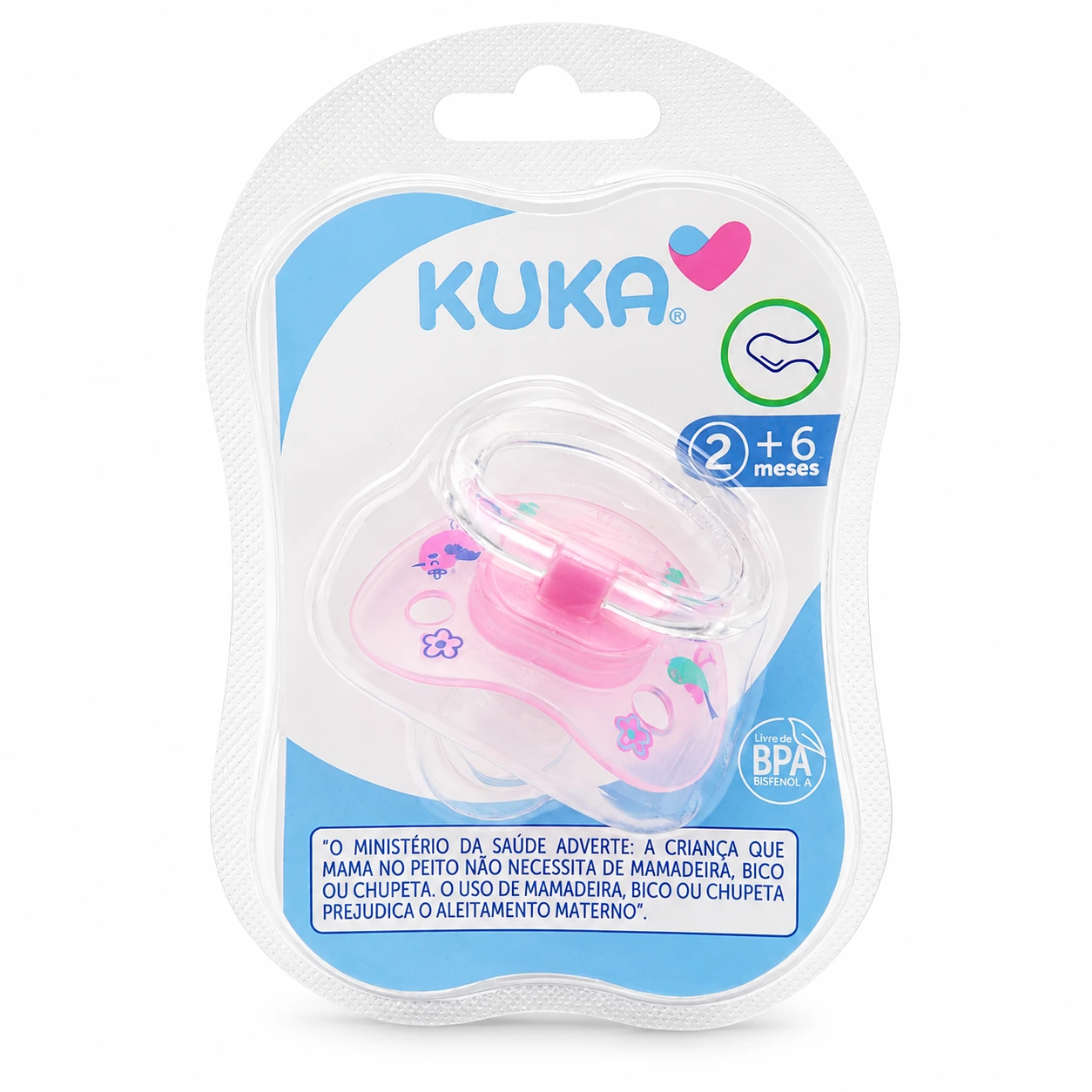 CHUPETA KUKA PREMIUM ORTO N2 ROSA