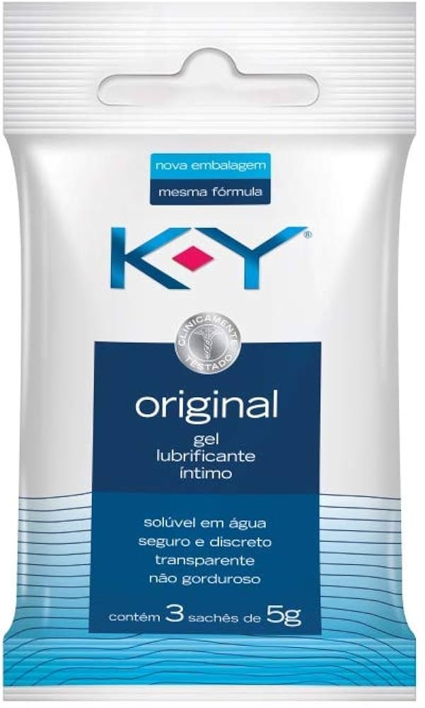 GEL LUBRIFICANTE K.Y SACHE 3UN X 5G