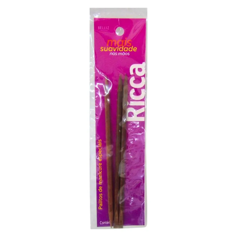 KIT RICCA PALITO P/ UNHAS C/ 3
