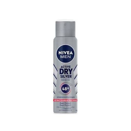 DESOD NIVEA AERO DRY SILVER 150ML