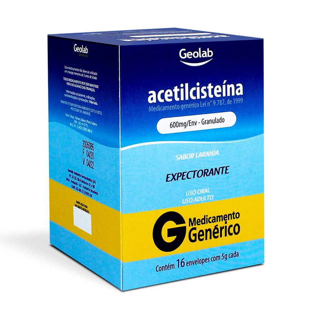 ACETILCISTEINA 600MG 16ENV