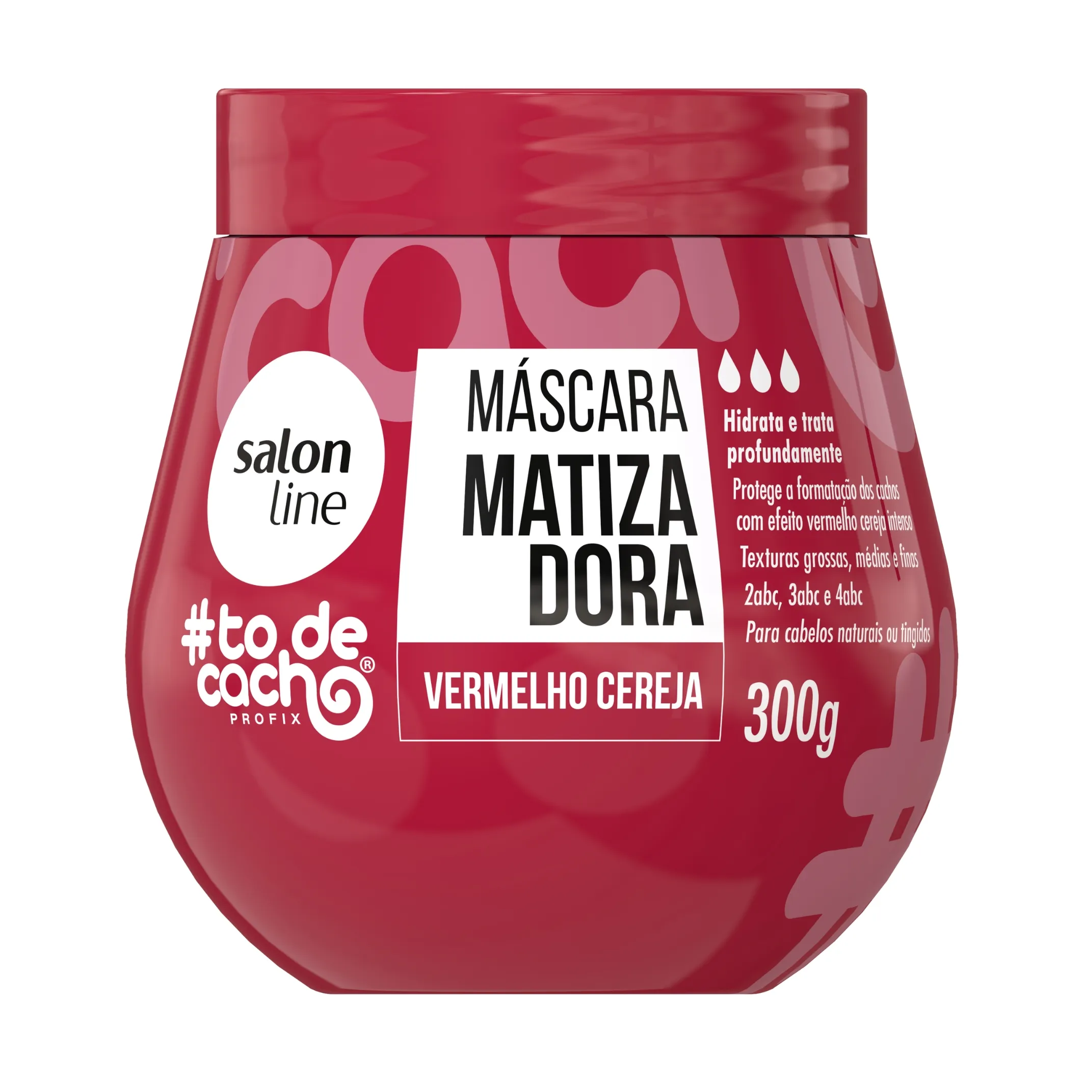 MASC MATIZADORA SALON L VERM CEREJA 300G