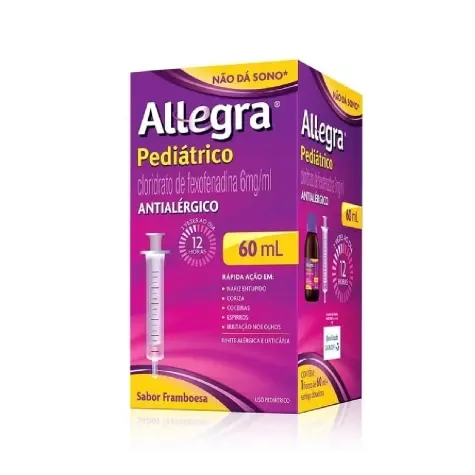 ALLEGRA 6 MG SUSP ORAL 60 ML