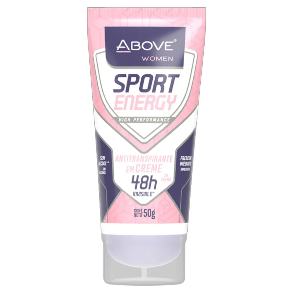 DESOD ABOVE CREME BISNAGA SPORT ENERGY WOMEN 50G