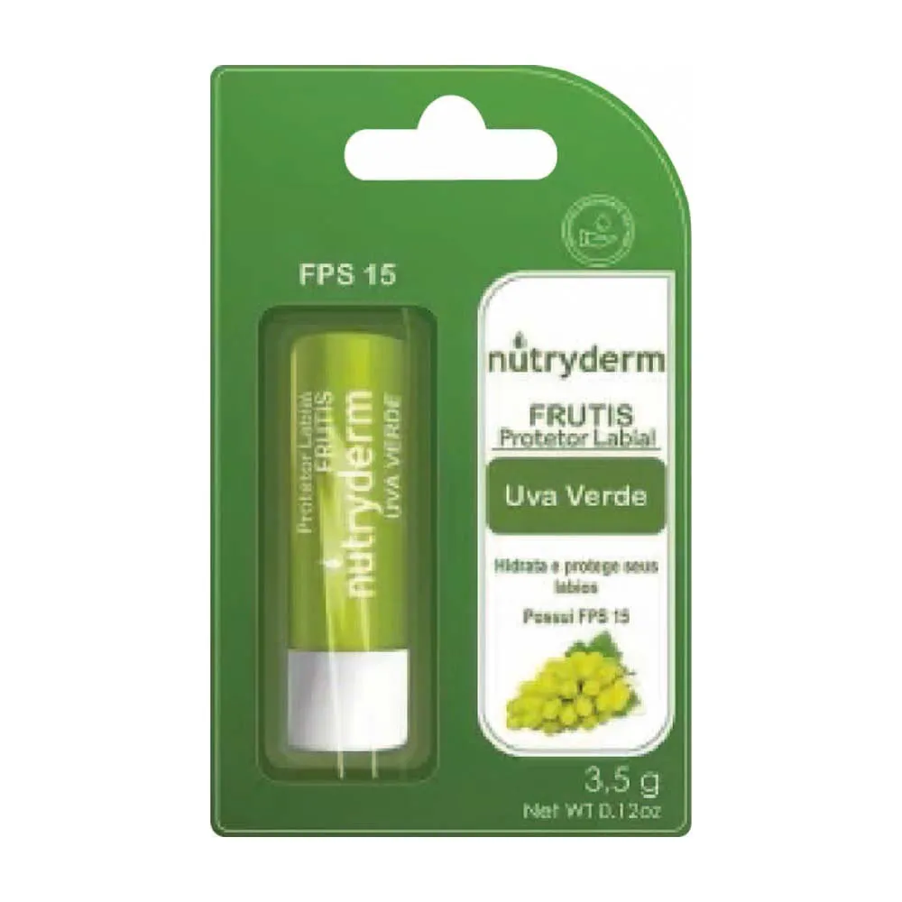 PROT LABIAL NUTRYDERM FPS 15 UVA VERDE