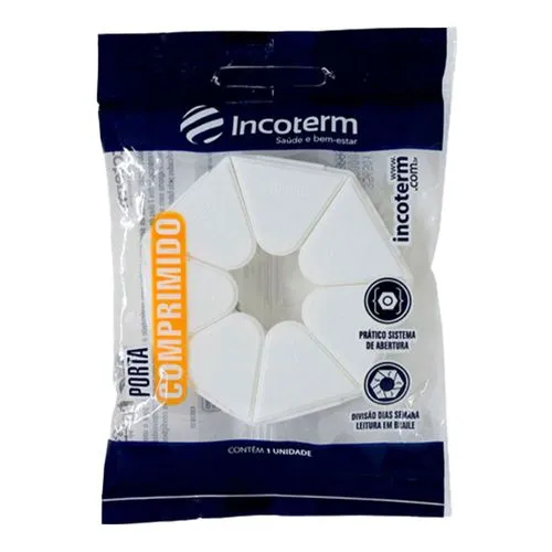 PORTA COMPRIMIDO BRANCO INCORTERM