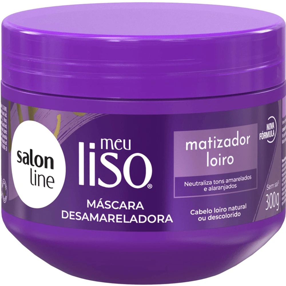 MASCARA MEU LISO MATIZADOR LOIRO 300G