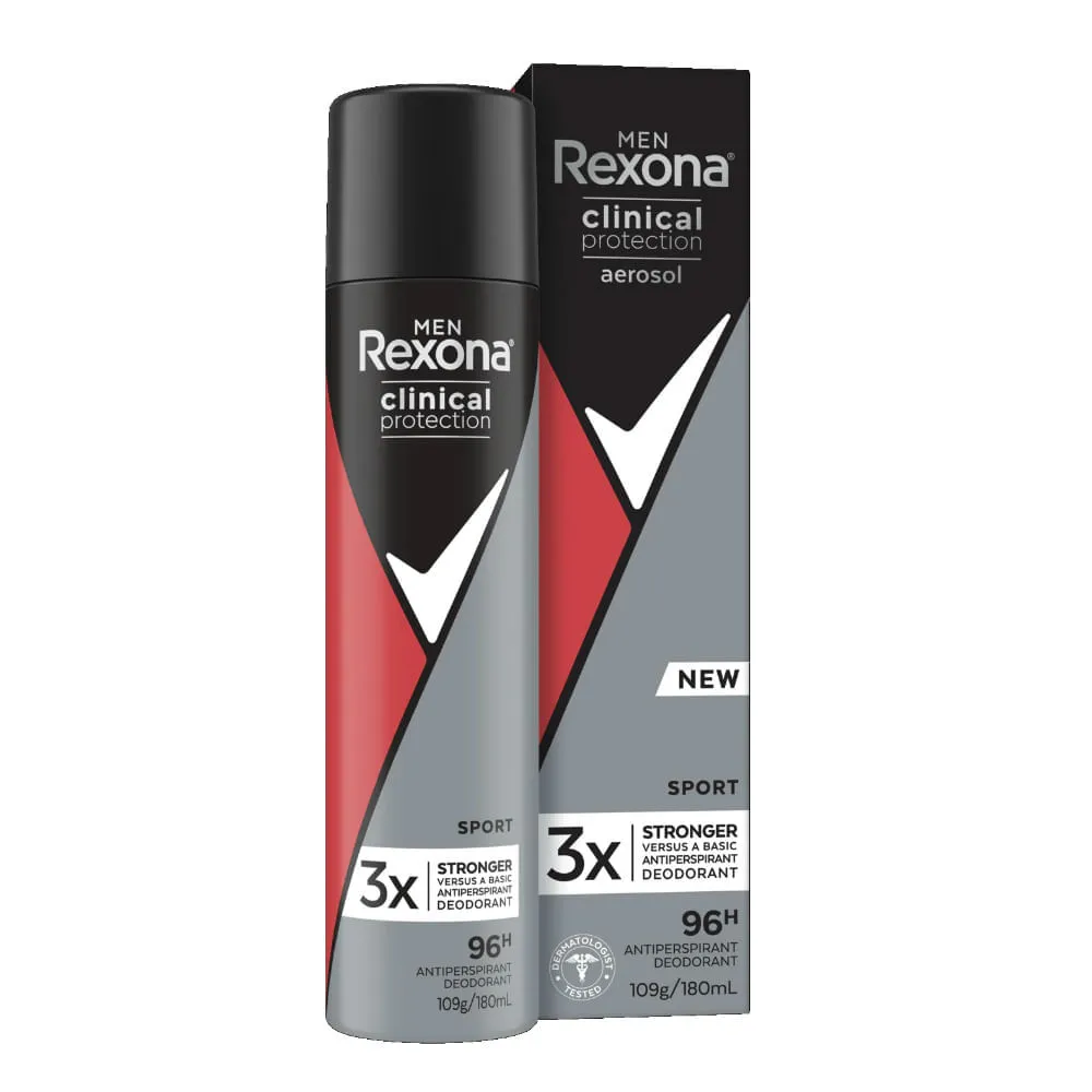 DESOD REXONA CLINICAL AERO SPORT 150ML