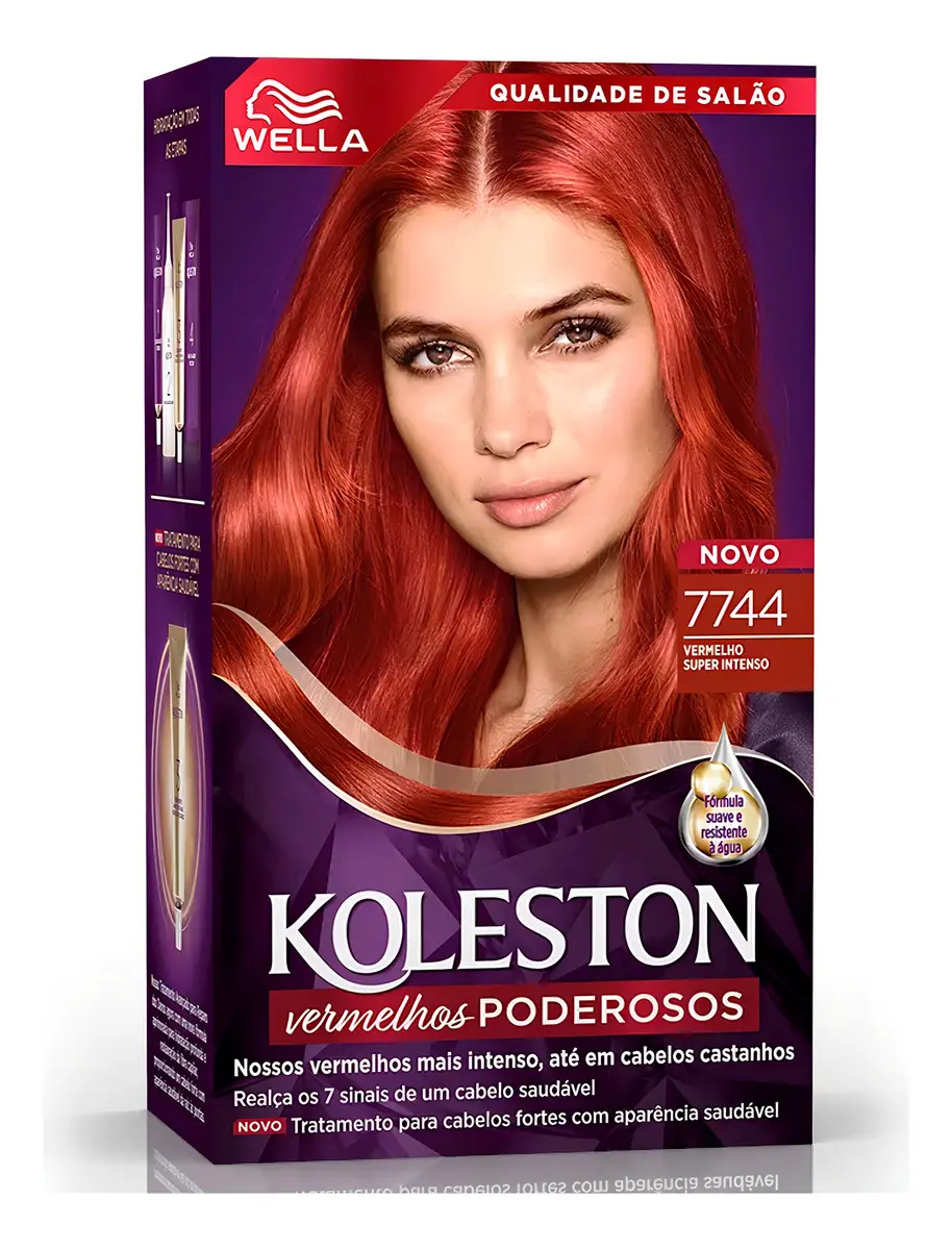 TINTA KOLESTON 7744 VERM SUPER INTENSO
