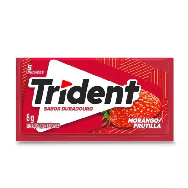 TRIDENT MORANGO 1 UN