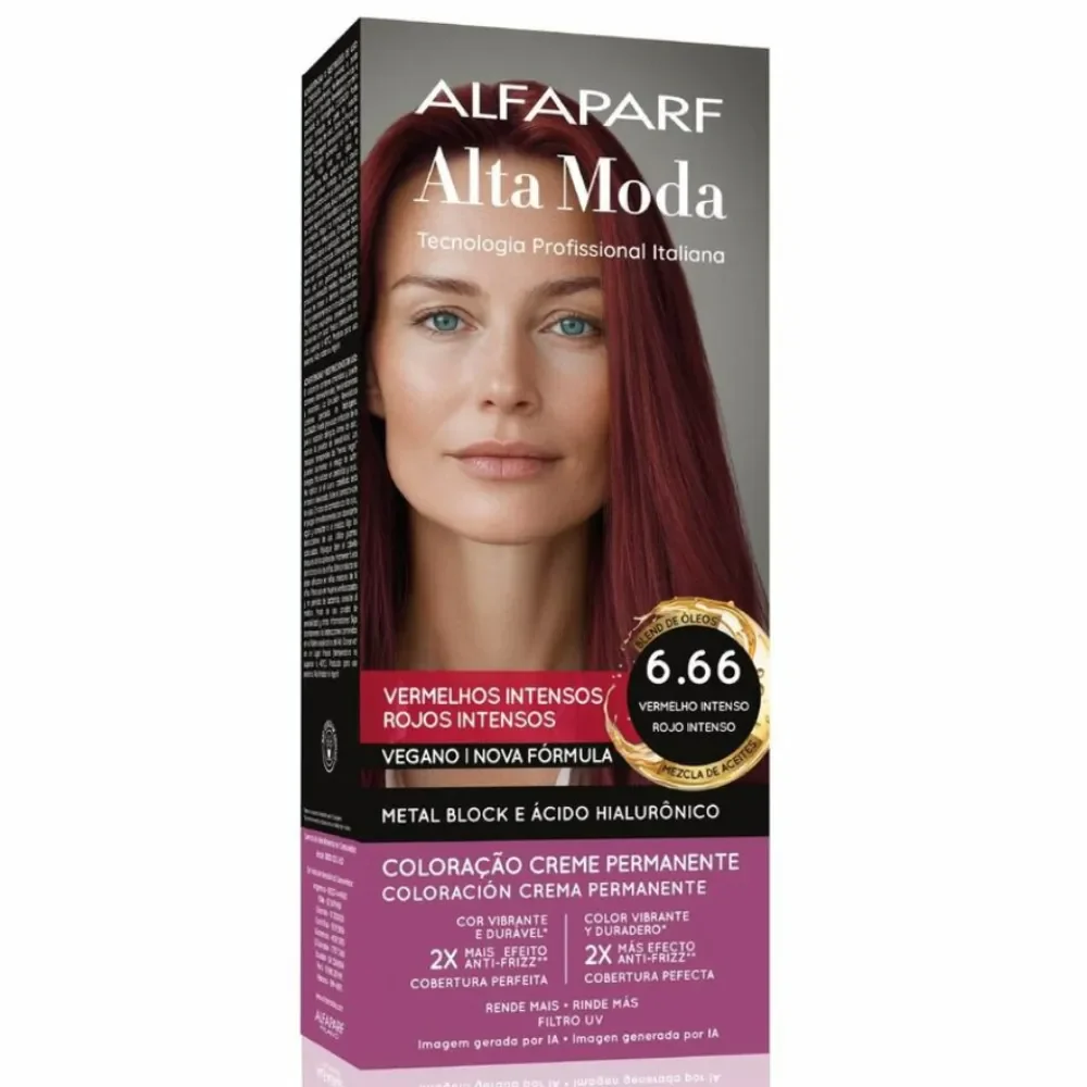 TINTA ALTA MODA 6.66 VERMELHO INTENSO