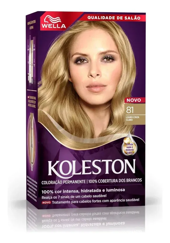 TINTA KOLESTON 81 LOURO CINZA CLARO