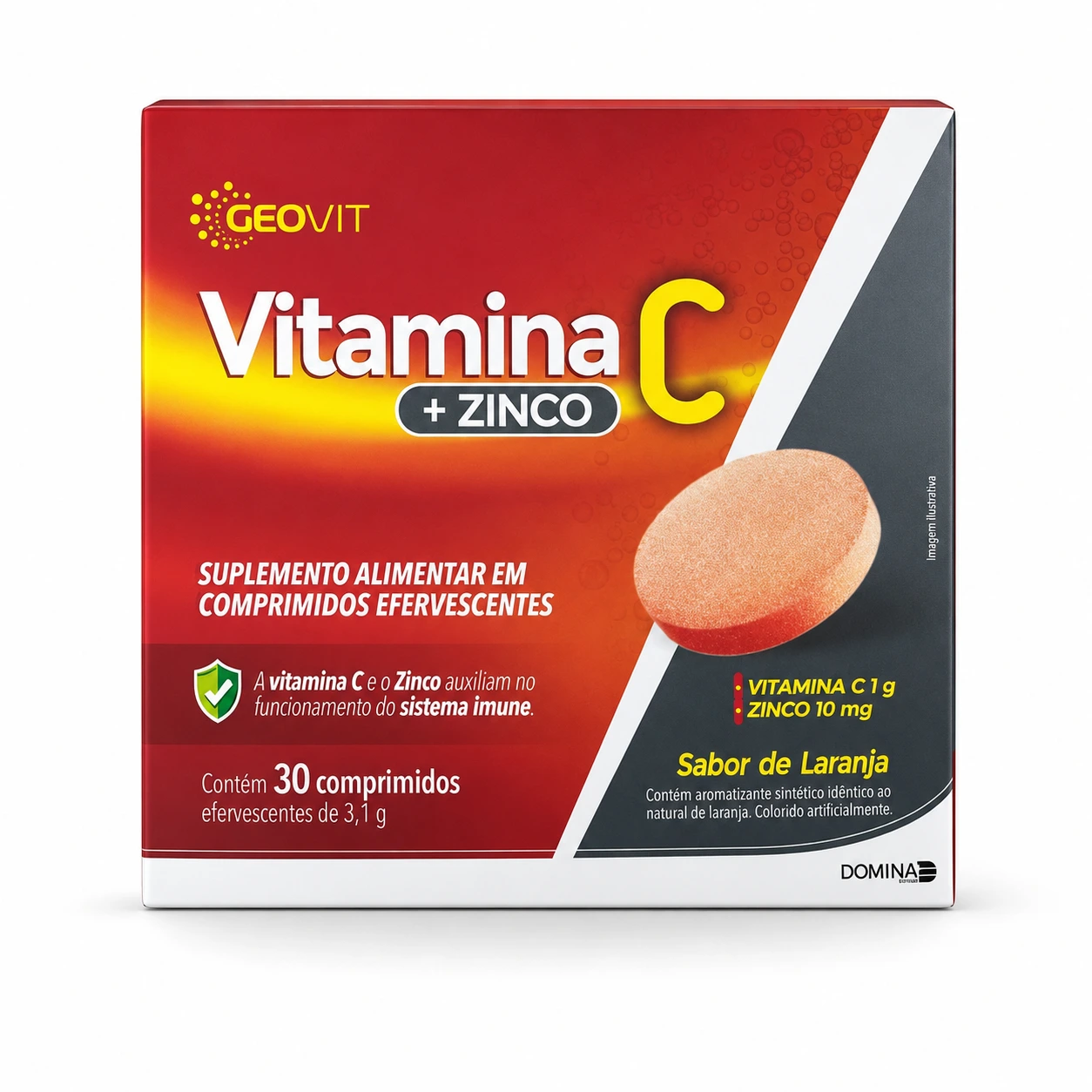 VITAMINA C + ZINCO 1G 30CPS EFERVESC