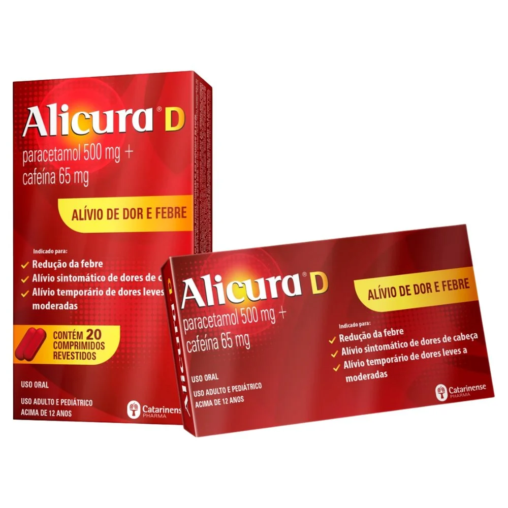 ALICURA D 500 + 65MG 20CPR