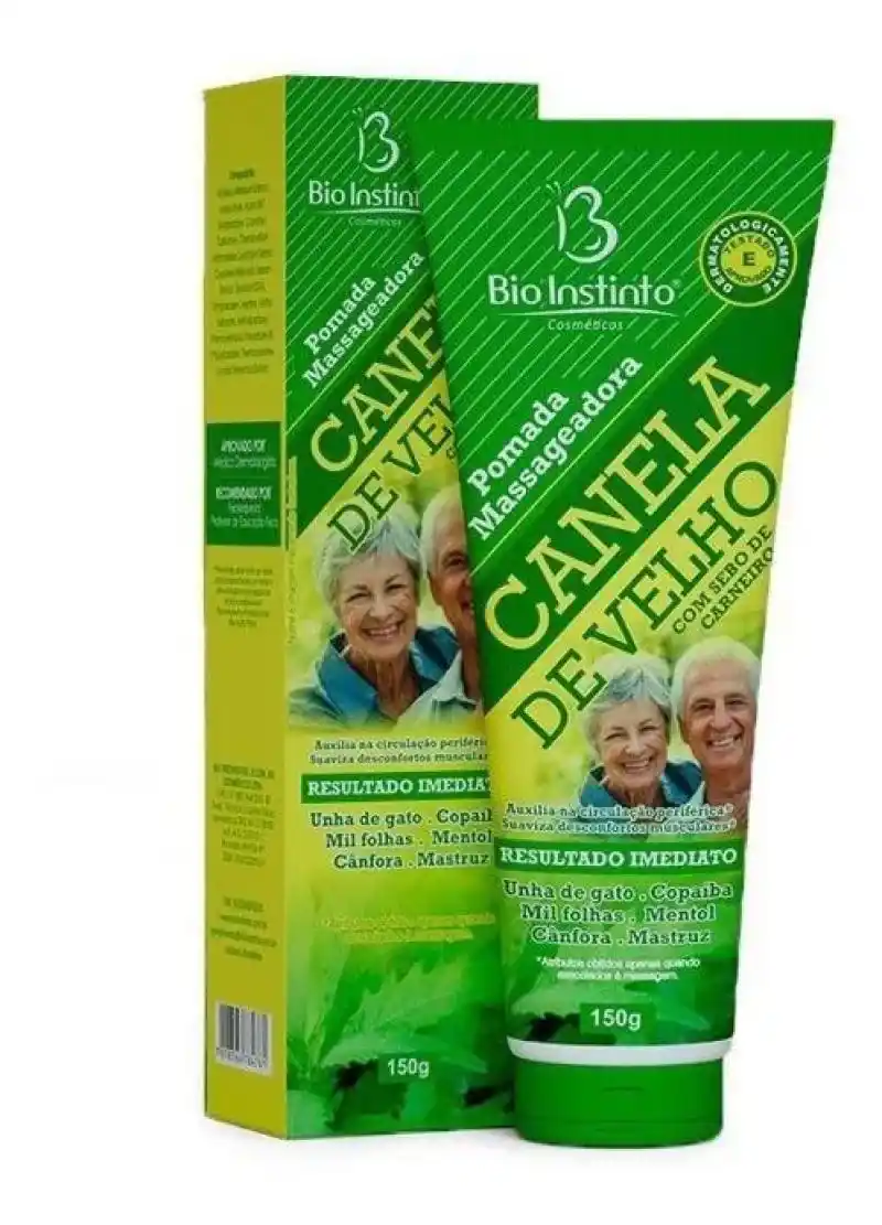 CANELA DE VELHO POMADA 150G