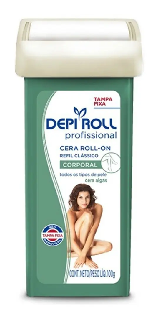 CERA DEPILROLL ROLLON VERDE 100G
