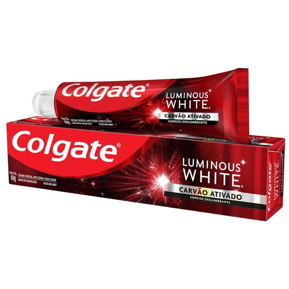 CREME DENTAL COLGATE LUMINOUS CARVAO ATIV 60G