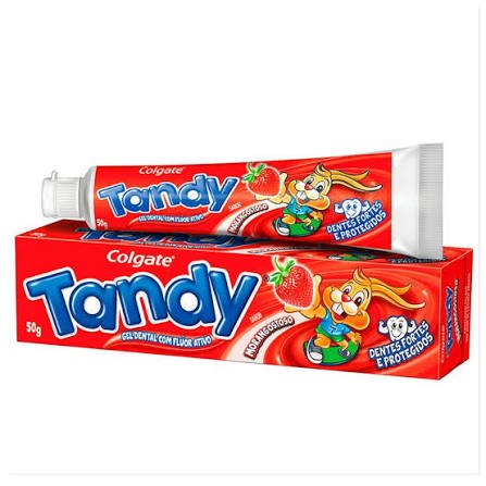 CREME DENTAL TANDY MORANGO 50G