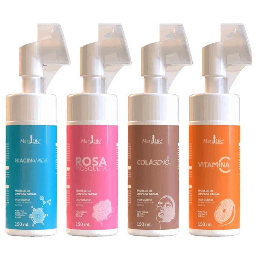 MOUSSE DE LIMPEZA FACIAL MARYLIFE 150ML