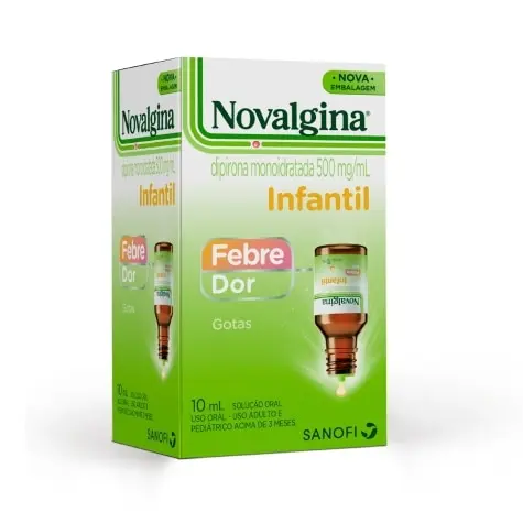 NOVALGINA 500 MG/ML GTS 10 ML