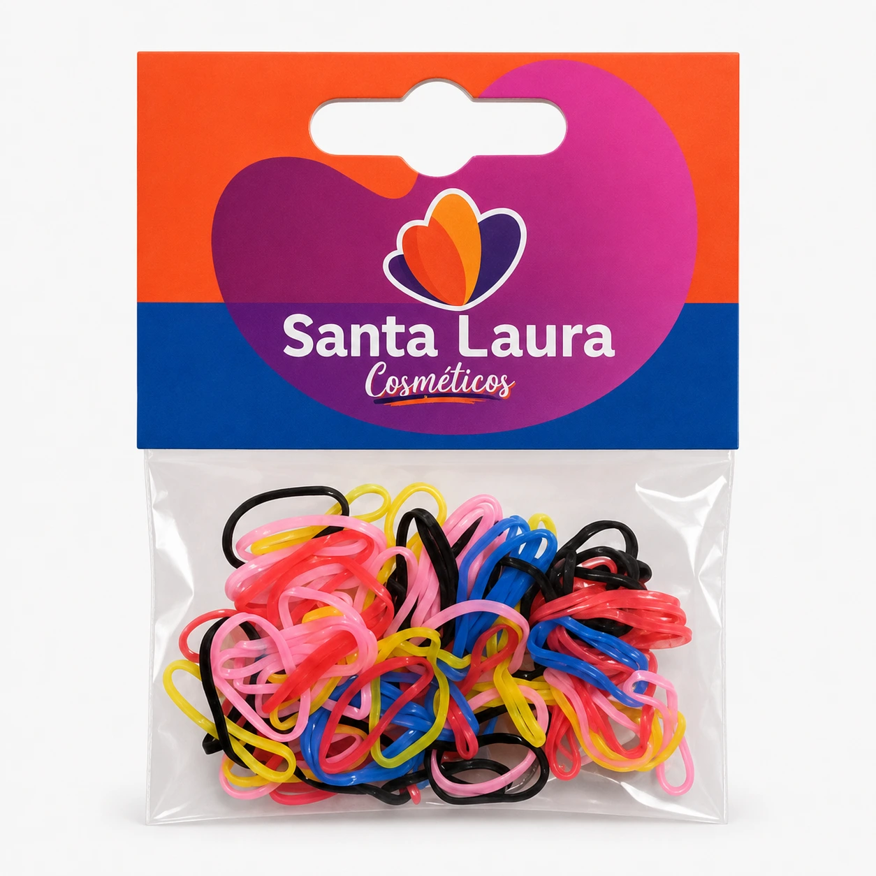ELASTICO CABELO SILICONE FINO
