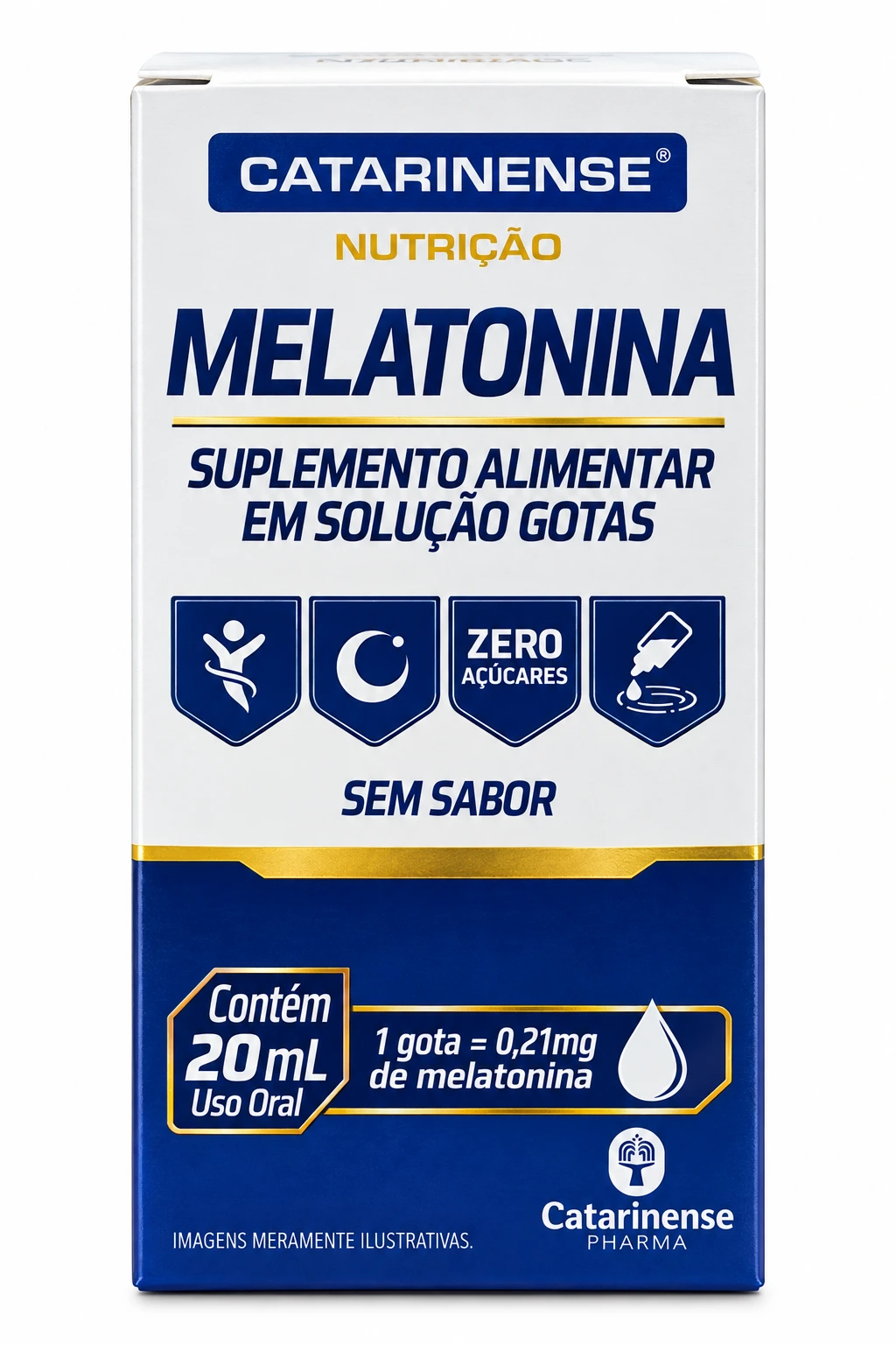 MELATONINA 20ML S/SABOR