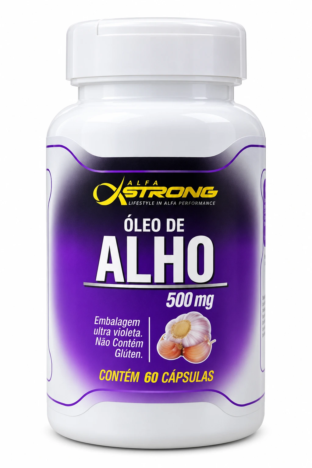 OLEO DE ALHO 500 MG 60 CAP