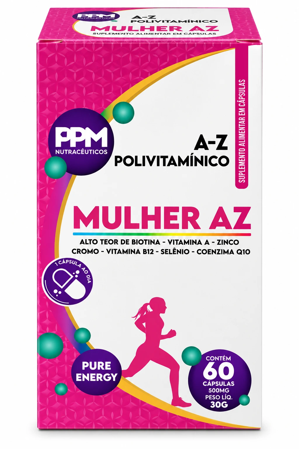 NV MULHER AZ 60CAPS 500MG