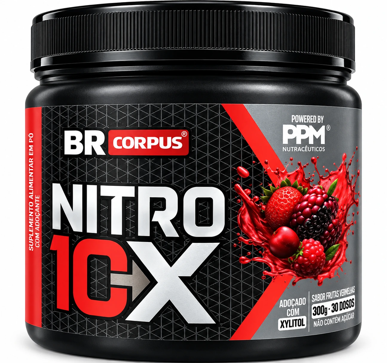 NITRO 10X PRE TREINO 300G FRUT