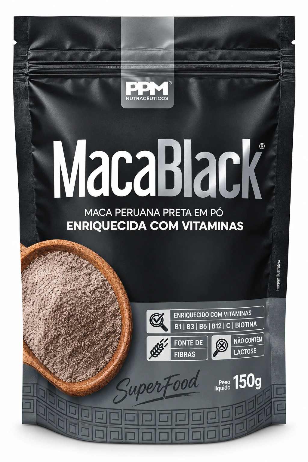 MACA BLACK PO 150G