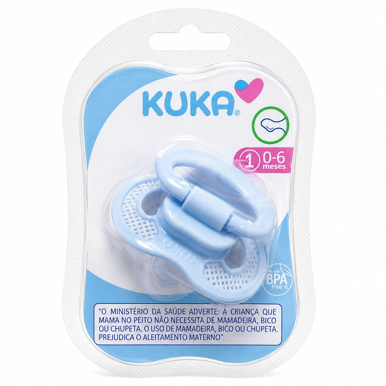 CHUPETA KUKA VENTILADA ORTO N1 AZUL