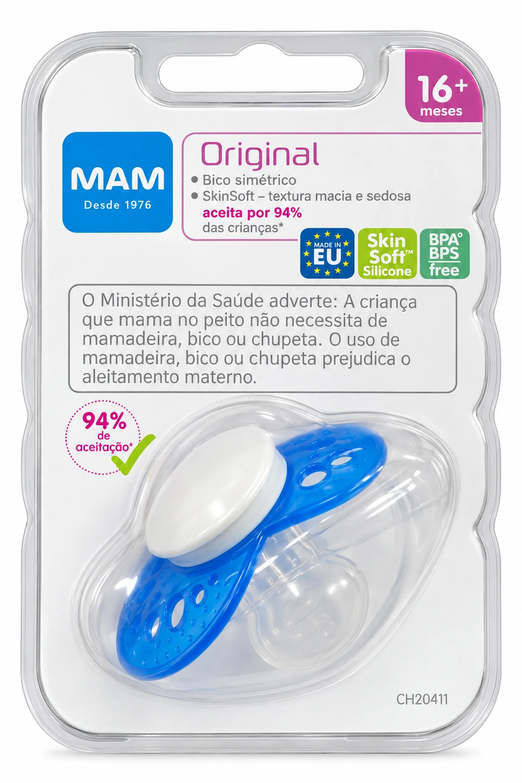 CHUP MAM 16 + AZUL