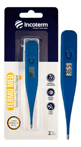 TERMOMETRO DIGITAL MINI AZUL