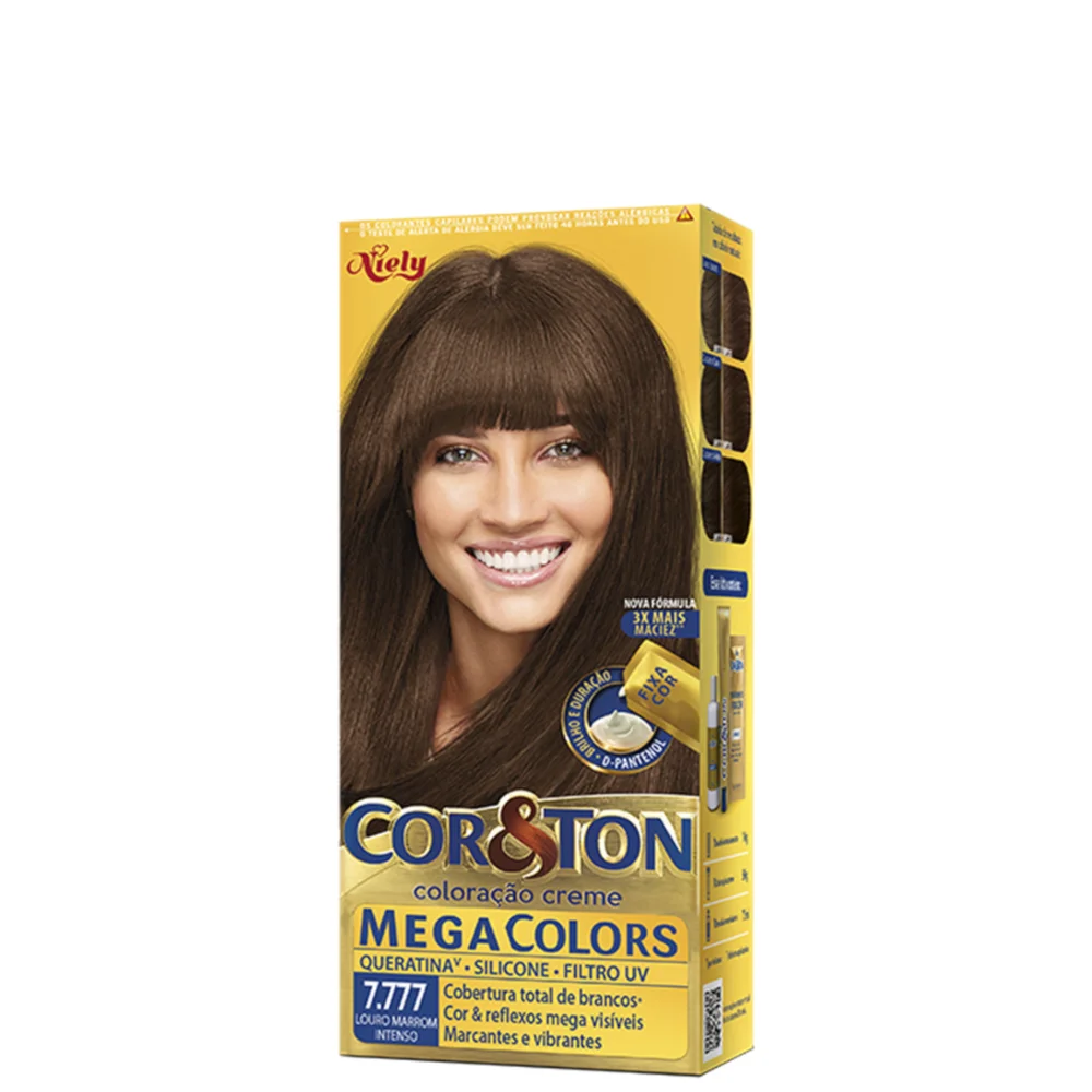 TINTA CORETON 7.777 LOURO MARROM INTENSO
