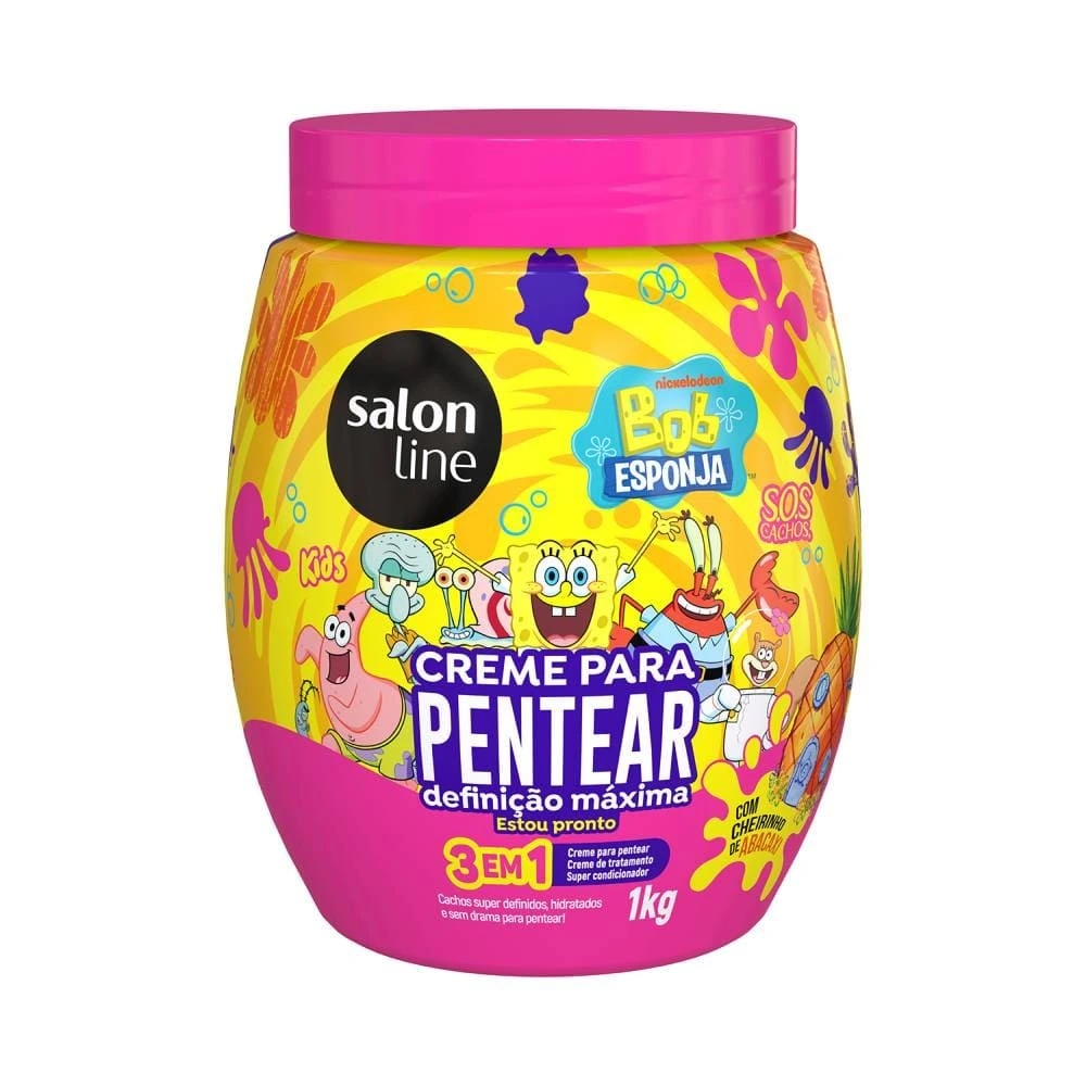 CREME PENTEAR SALON L KIDS BOB ESPONJA 1KG