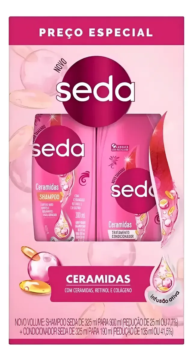 SH SEDA 300ML + CO CERAMIDAS 190ML