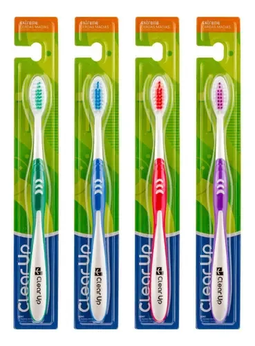 ESCOVA DENTE CLEAR UP CERDAS MEDIAS 1UN