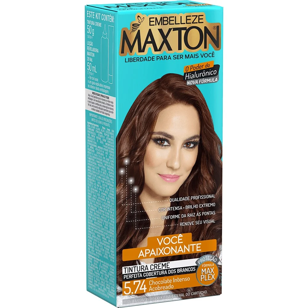 TINTA MAXTON 5.74 CHOC INTENSO ACOB