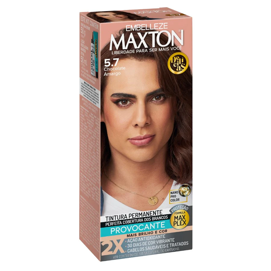 TINTA MAXTON 5.7 CHOCOLATE AMARGO