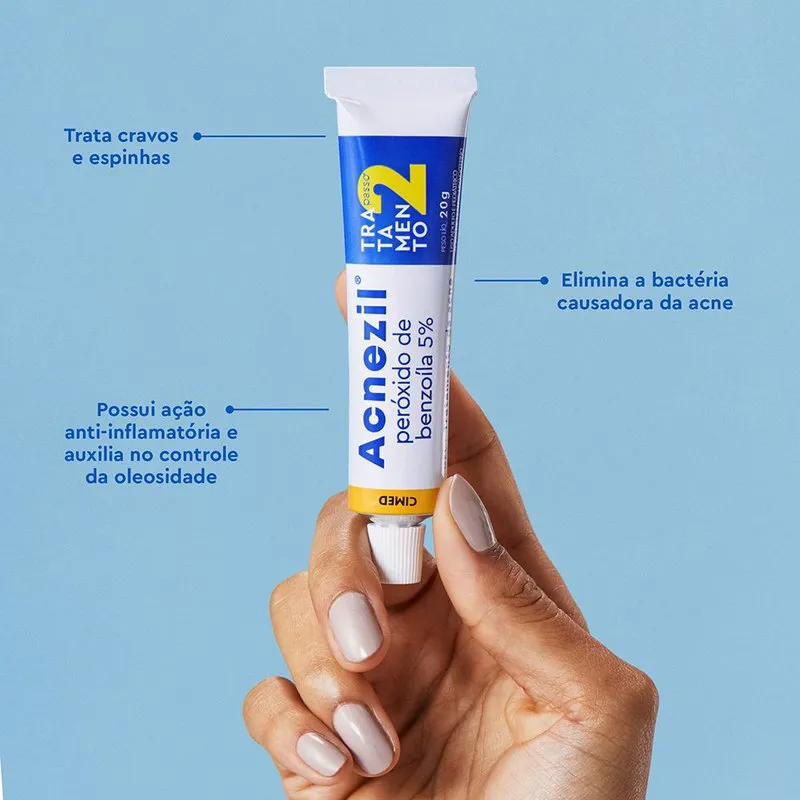 ACNEZIL TRATAMENTO 50MG 20G - foto 2