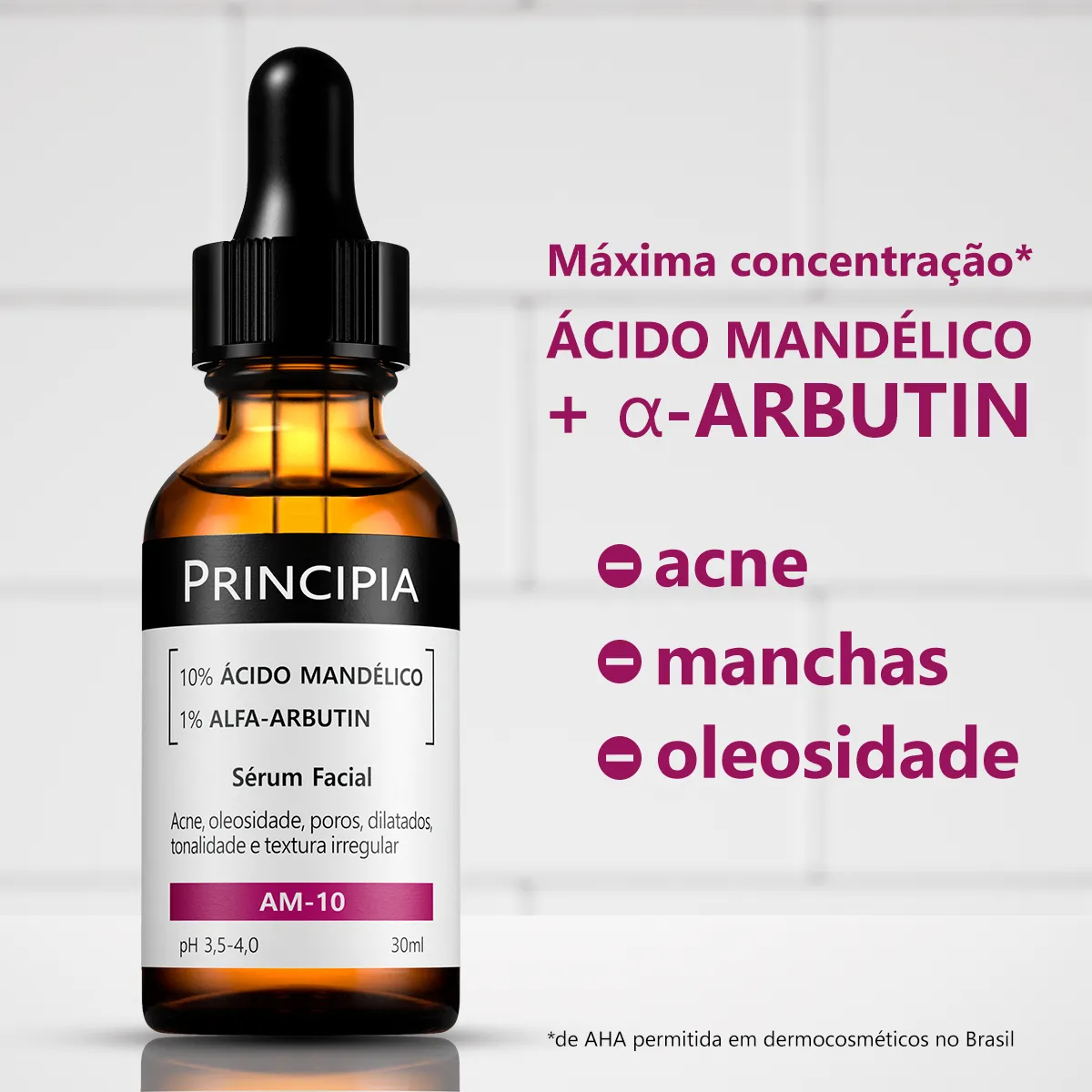 SERUM PRINCIPIA AM10 MANDELICO ARBUTIN 30ML - foto 3