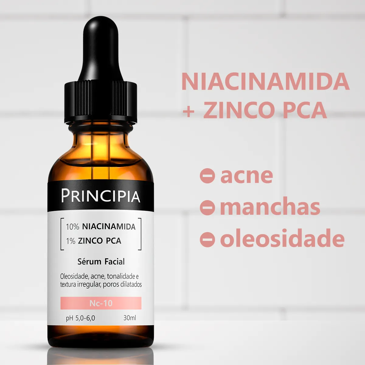 SERUM PRINCIPIA NC10 NIACINAMIDA ZINCO 30ML - foto 2