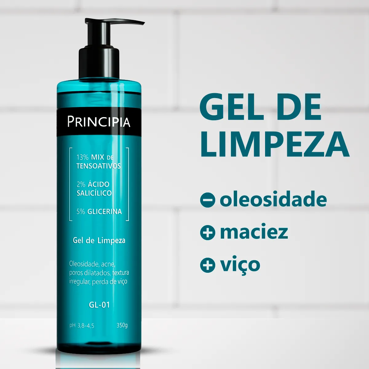 GEL DE LIMPEZA PRINCIPIA GL-01 350G - foto 2