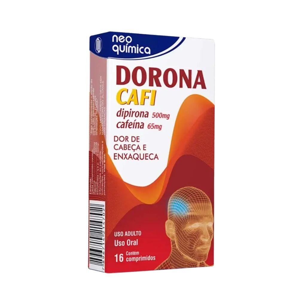 DORONA CAFI 500/65MG 16CPS