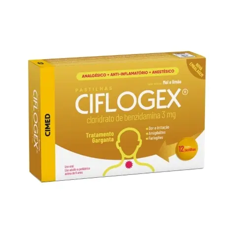 CIFLOGEX 3MG 12PAST MEL