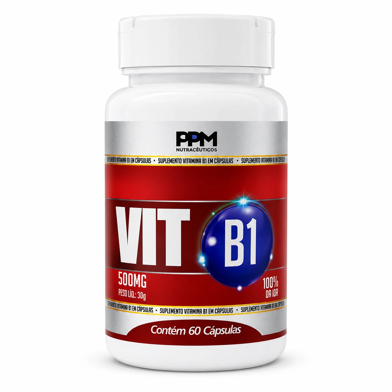 VITAMINA B1 (TIAMINA) 500MG 60CAPS